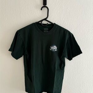 Vans Men's Dark Green Short Sleeve Tee